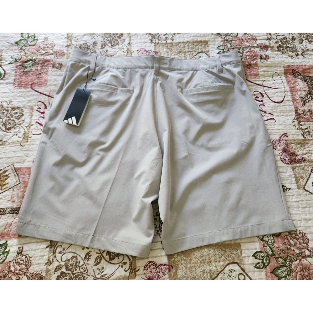Adidas Men's Woven Golf‎ Shorts Size 40 x 8.5" Grey 2 ADVR0838 - Picture 6 of 10